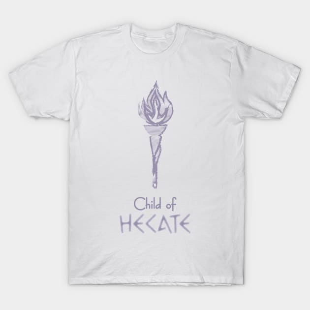 Child of Hecate – Percy Jackson inspired design T-Shirt by NxtArt